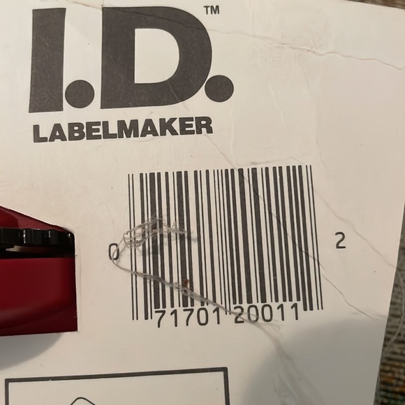 Vintage NOS DYMO I.D. Labelmaker Label Maker in Original Packaging Free Shipping - Picture 4 of 4